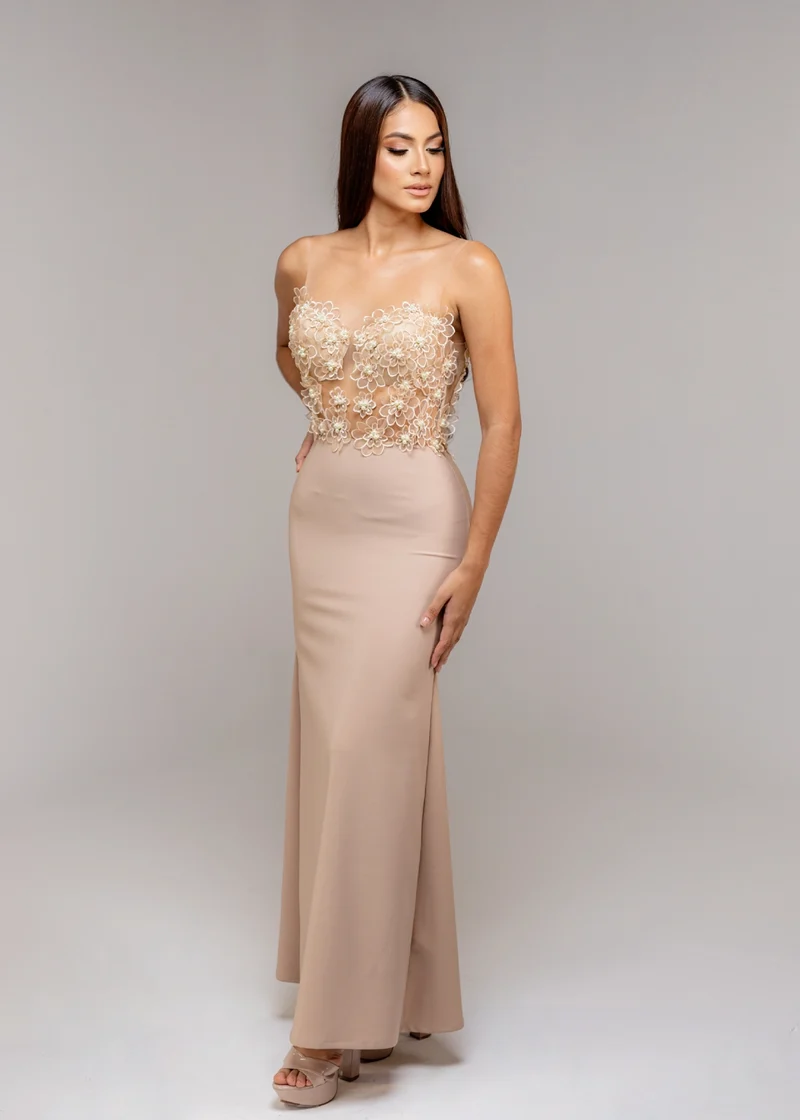 Vestido Camel Cinthia